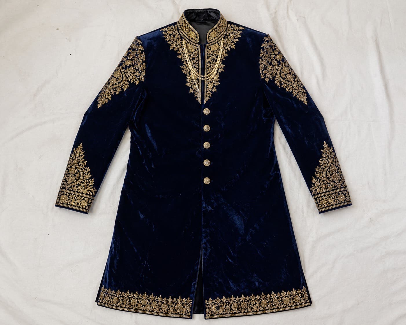 Flat Garment Lay: Royal Heritage Sherwani